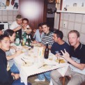 Aerosol dinner with THP and FASH crew from Zurich. Milano 1998
