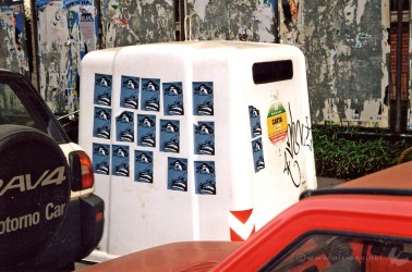 Airone stickers Milano 2000