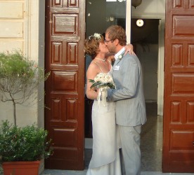 THP wedding, Otranto 2005 - Hey! That's a burner!
