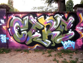 Cere - THP Crew @ Stadio Street Players - Ippodromo Milano Graffiti 2013